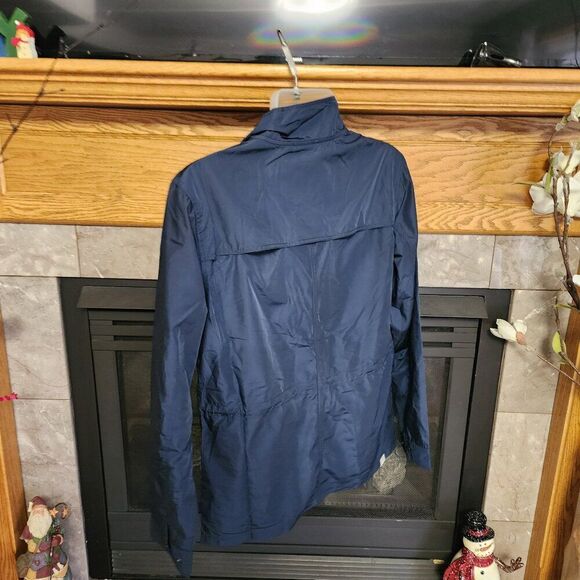 Bench Jacket Men's Navy Blue Hooded Waterproof Full Zip NEW - Picture 4 of 5